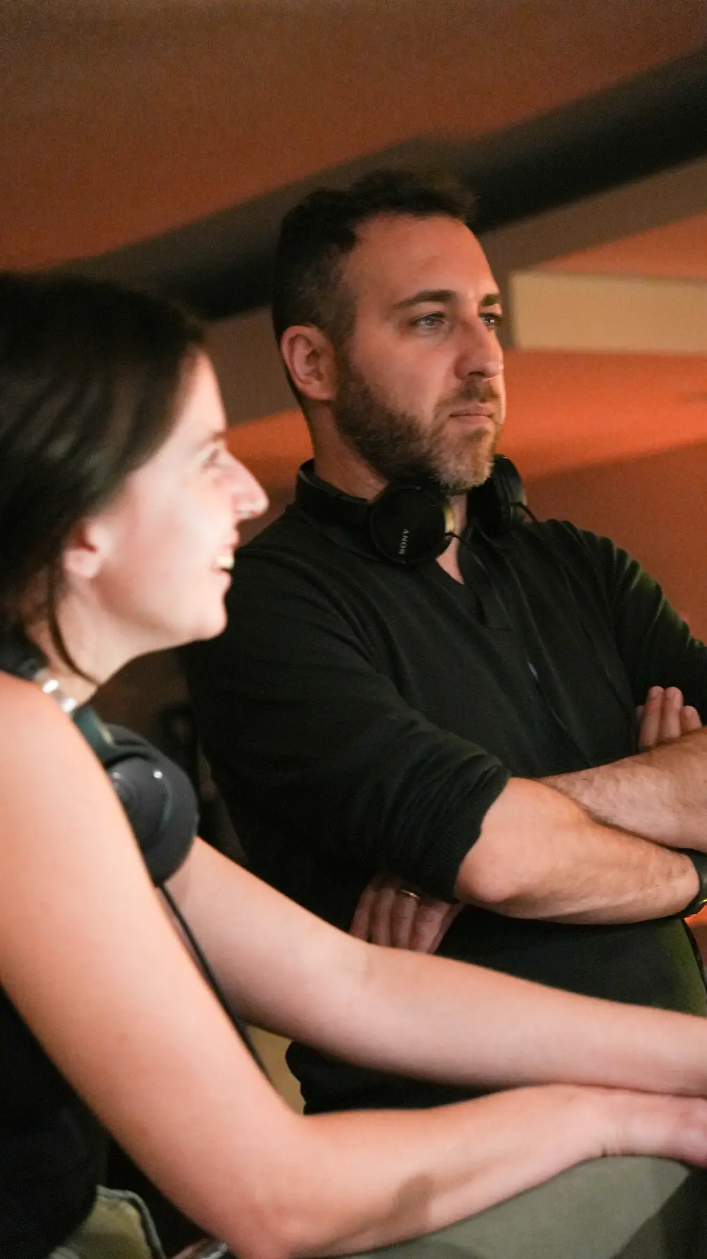 Dom Cutrupi during a production